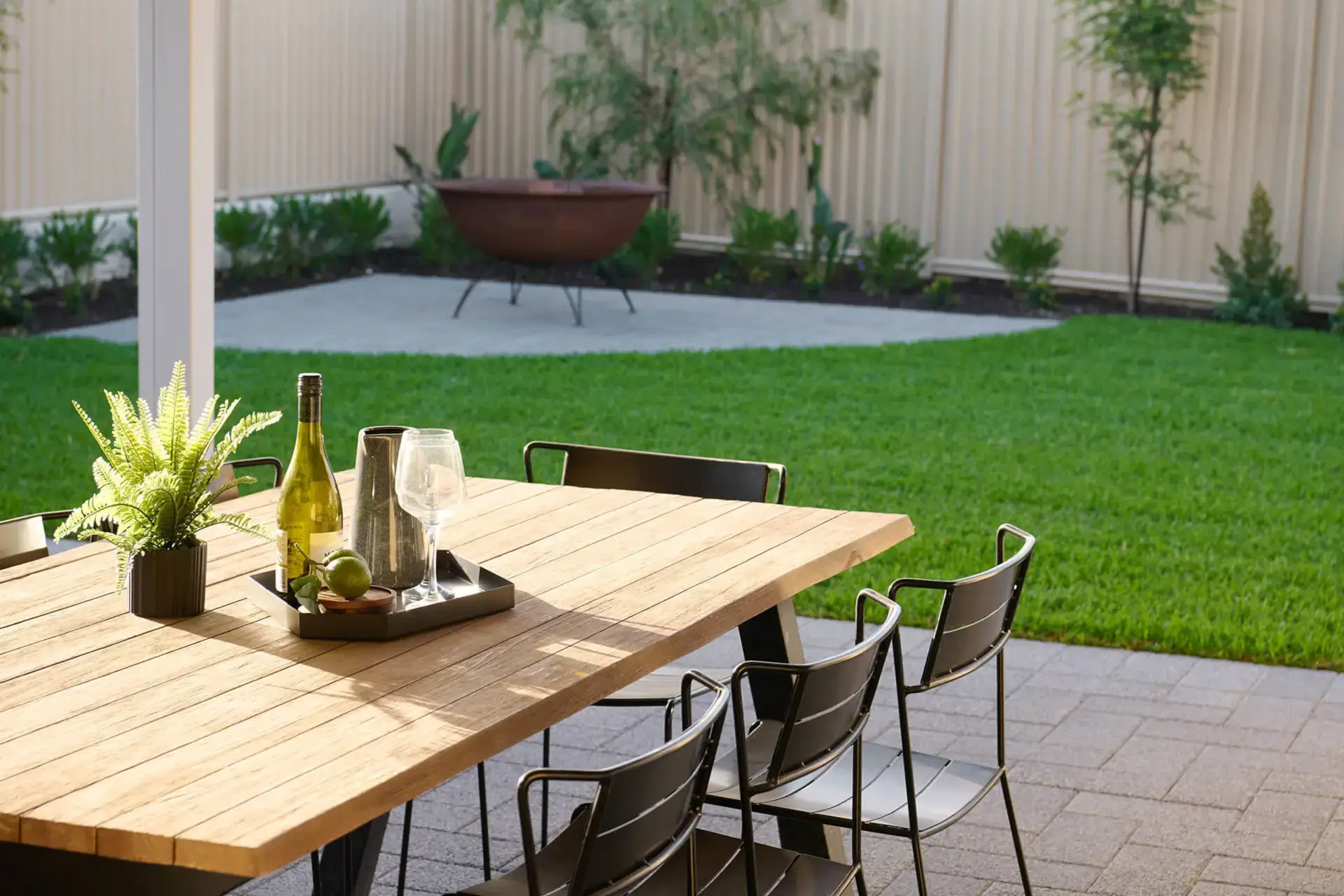 Jericho by New Gen Homes Backyard