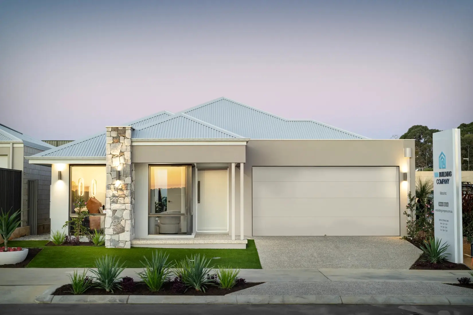 Messina by WA Building Company Façade