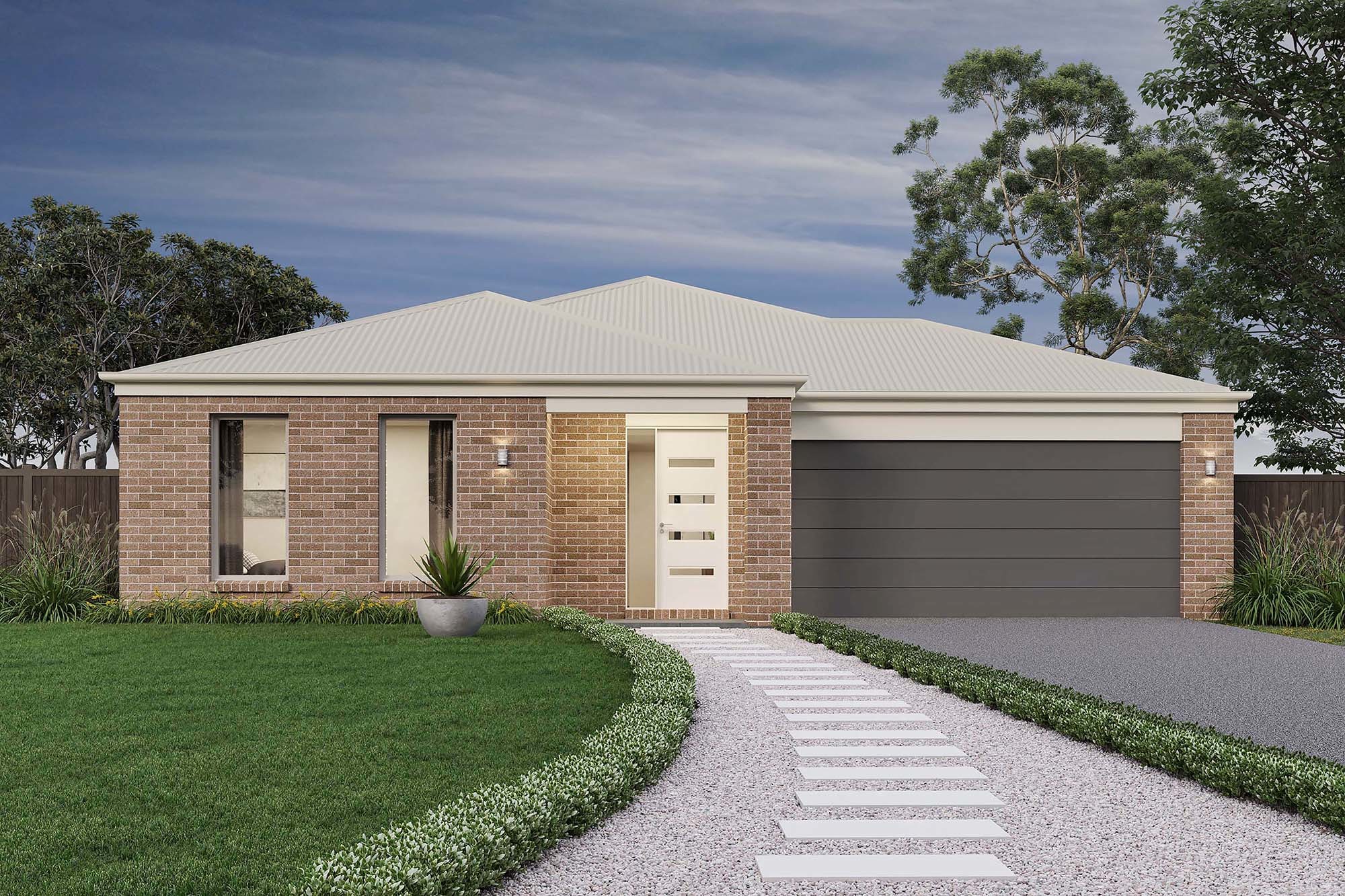 Midnight by JG King Homes Façade