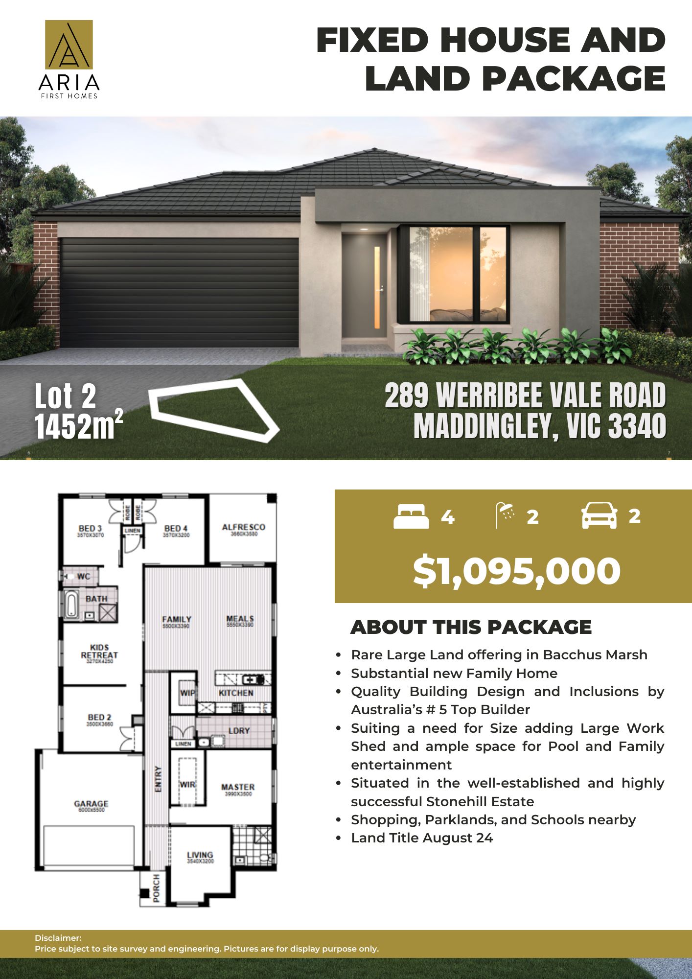 289 Werribee Vale Road - Bacchus Marsh - Lot 2