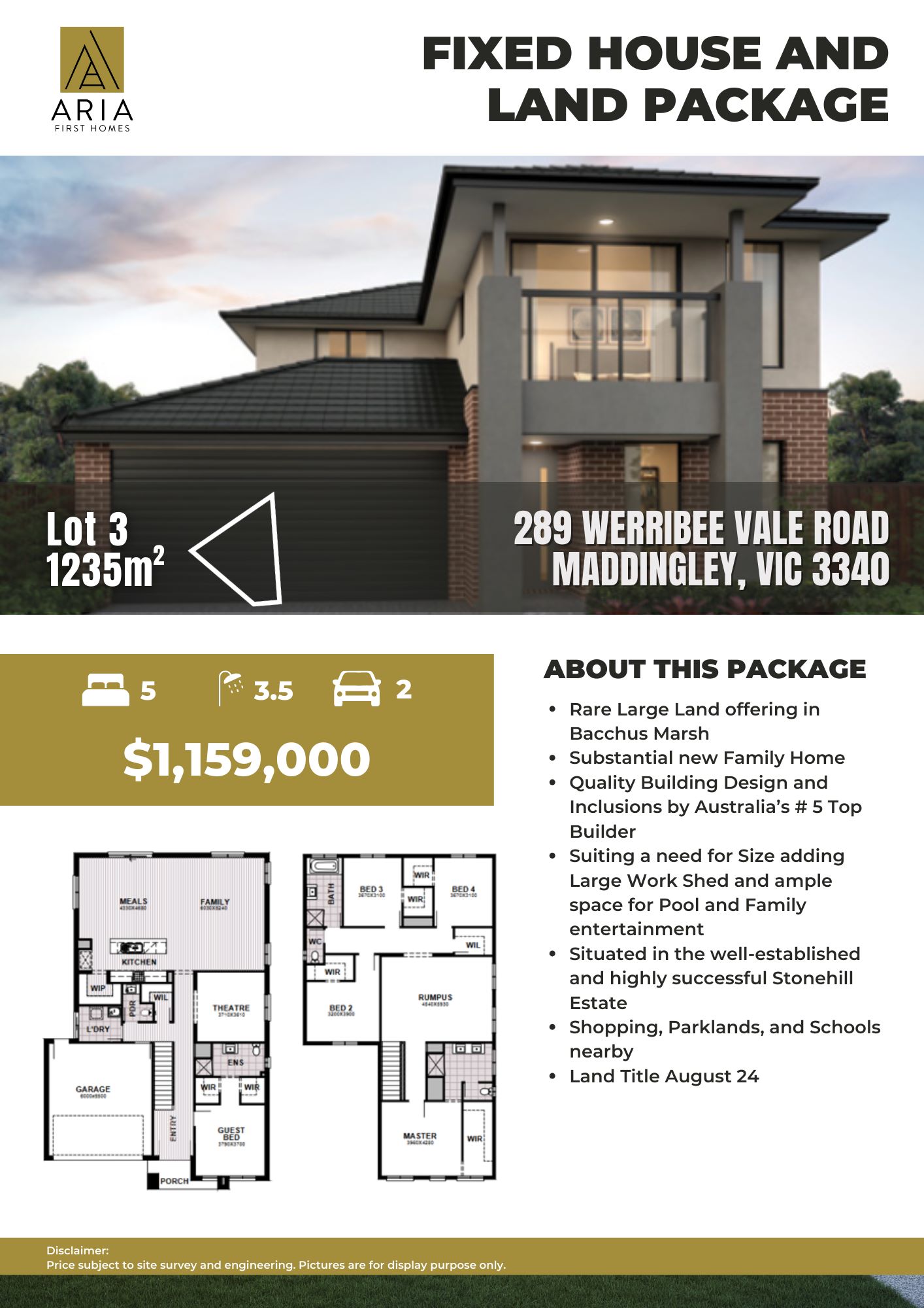 289 Werribee Vale Road - Bacchus Marsh - Lot 3