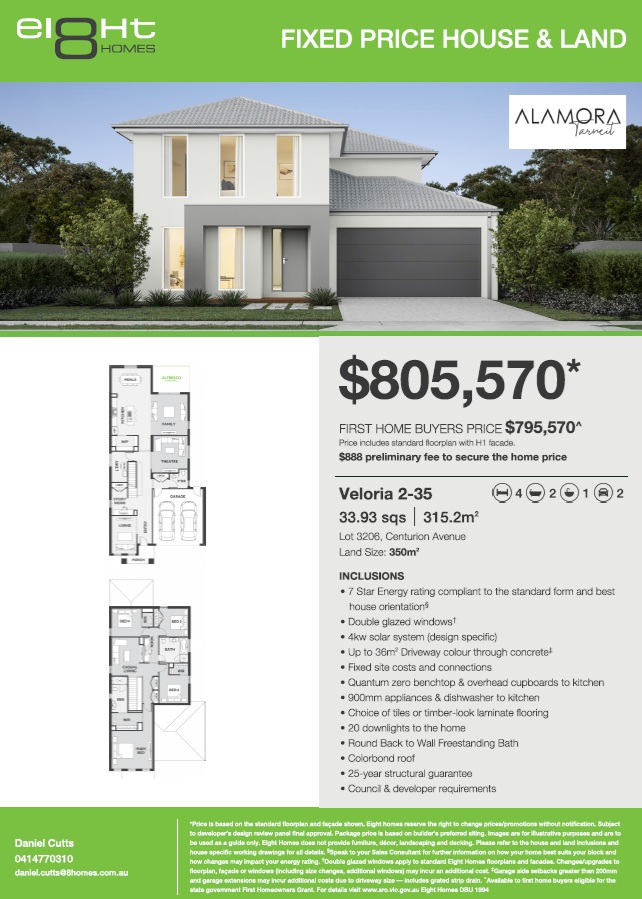 Alamora Estate - Tarneit - Lot 3206