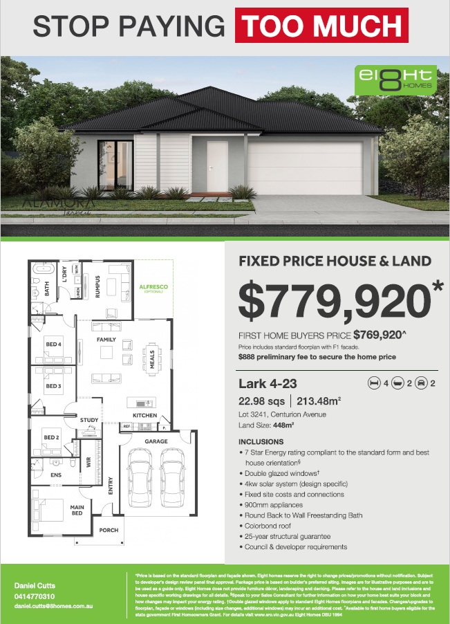 Alamora Estate - Tarneit - Lot 3241