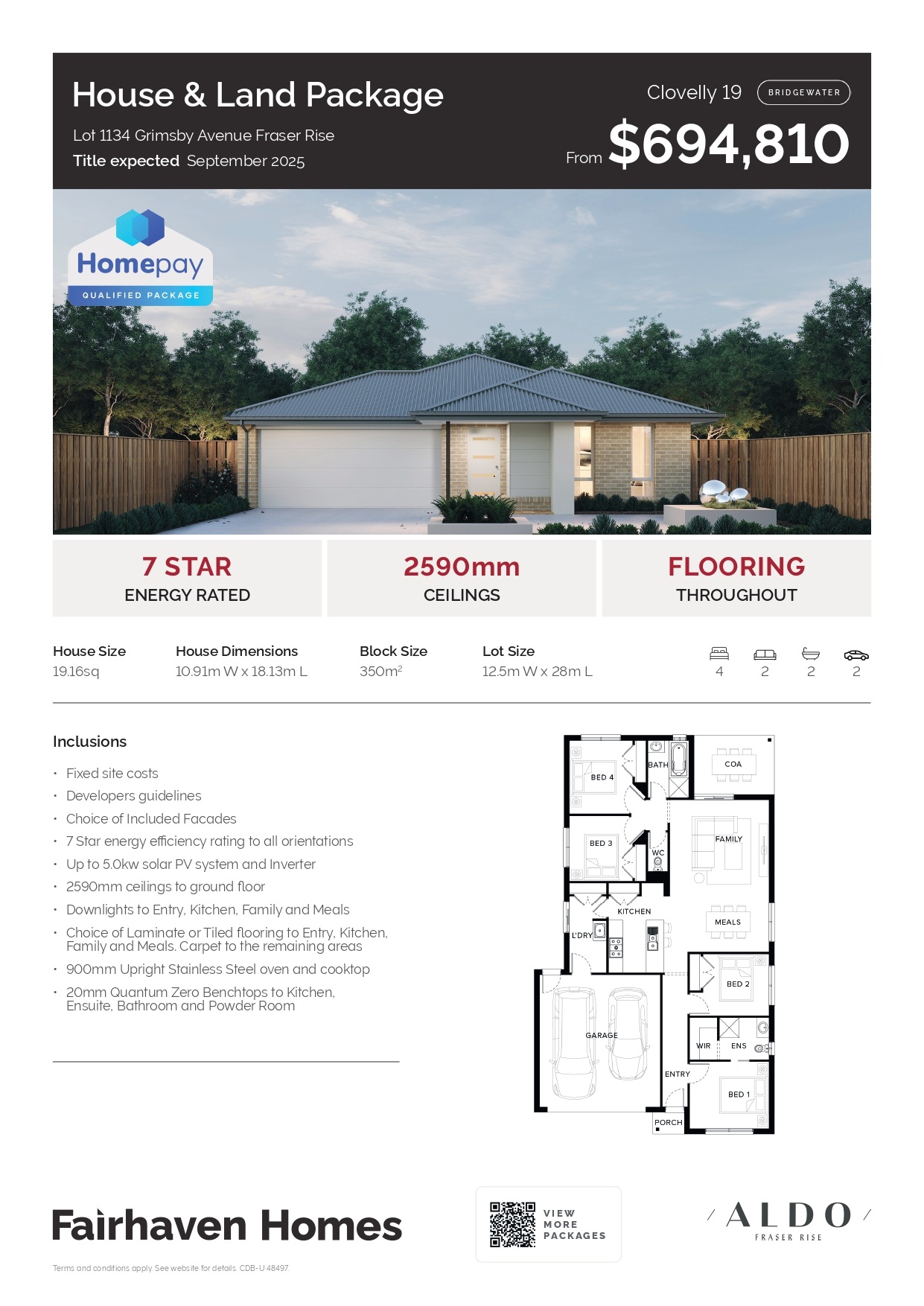 Aldo Estate - Fraser Rise - Lot 1134