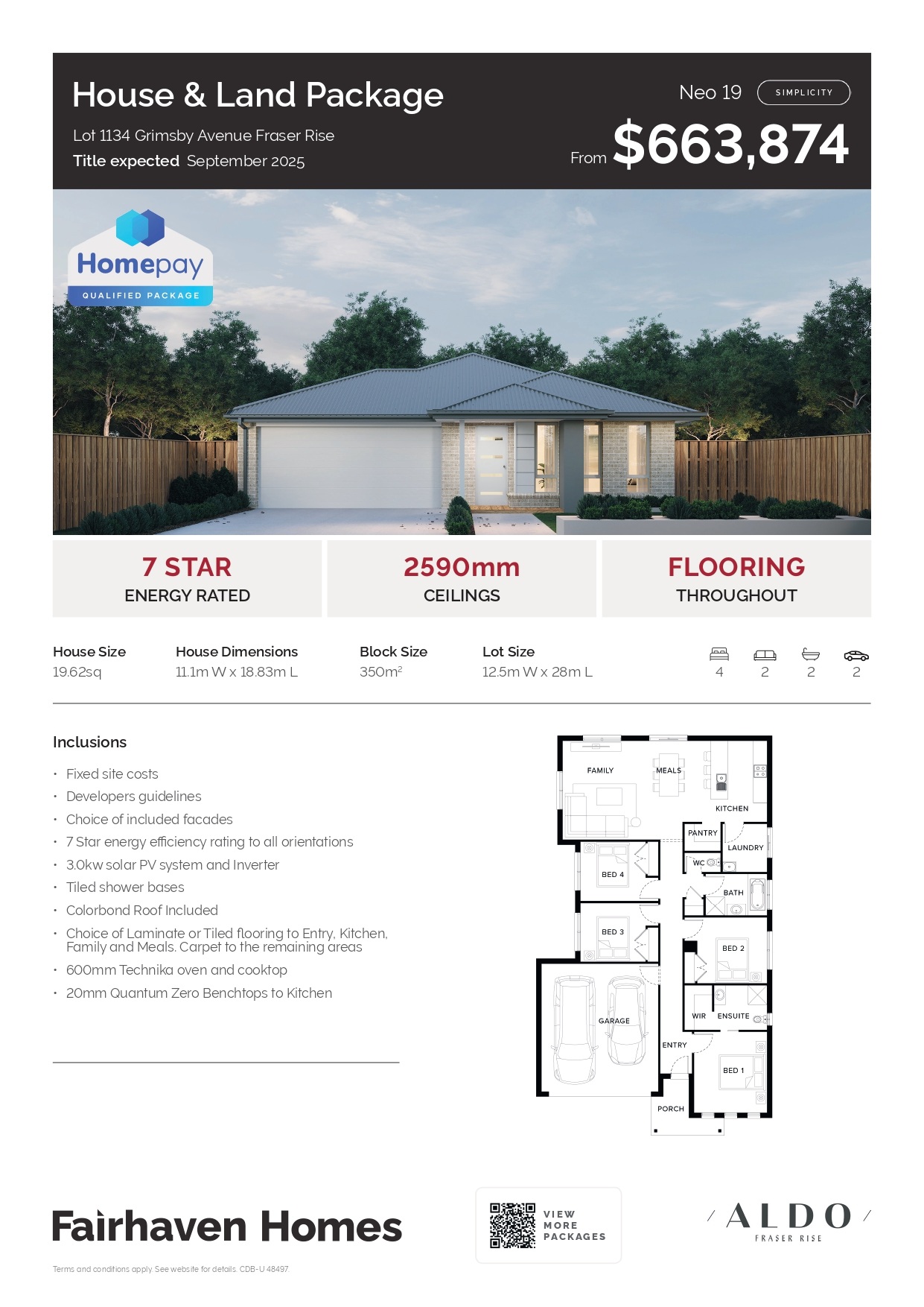 Aldo Estate - Fraser Rise - Lot 1134