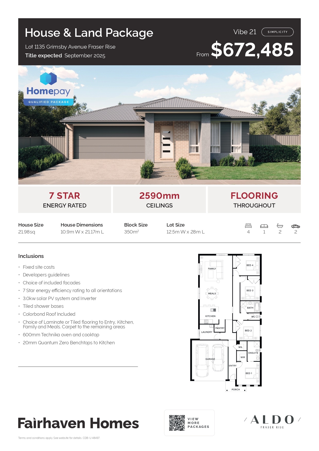 Aldo Estate - Fraser Rise - Lot 1135