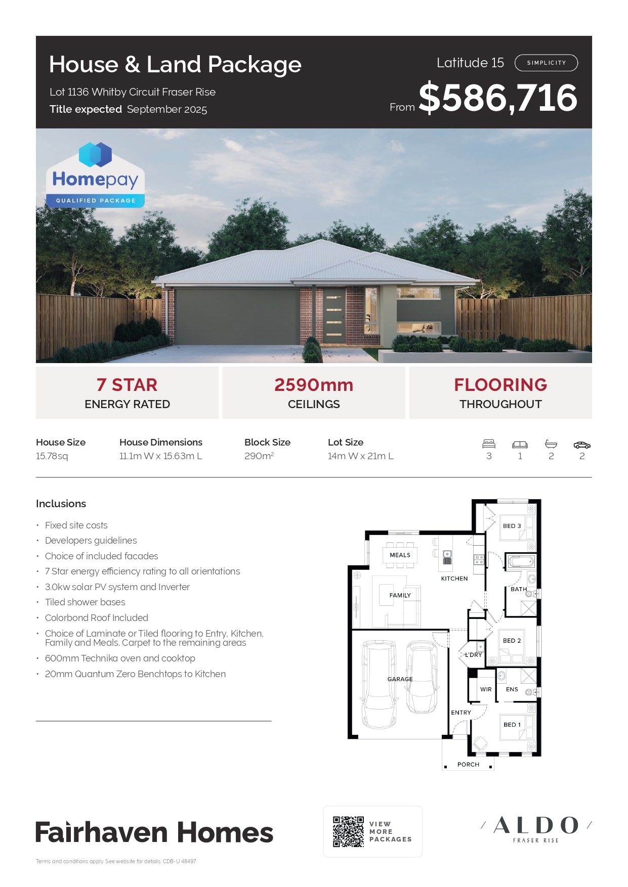 Aldo Estate - Fraser Rise - Lot 1136