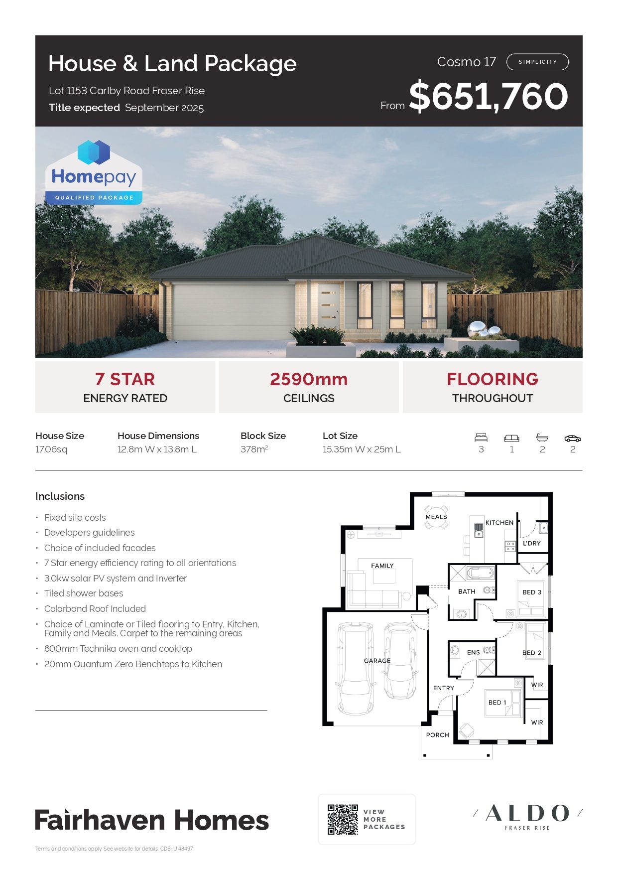 Aldo Estate - Fraser Rise - Lot 1153