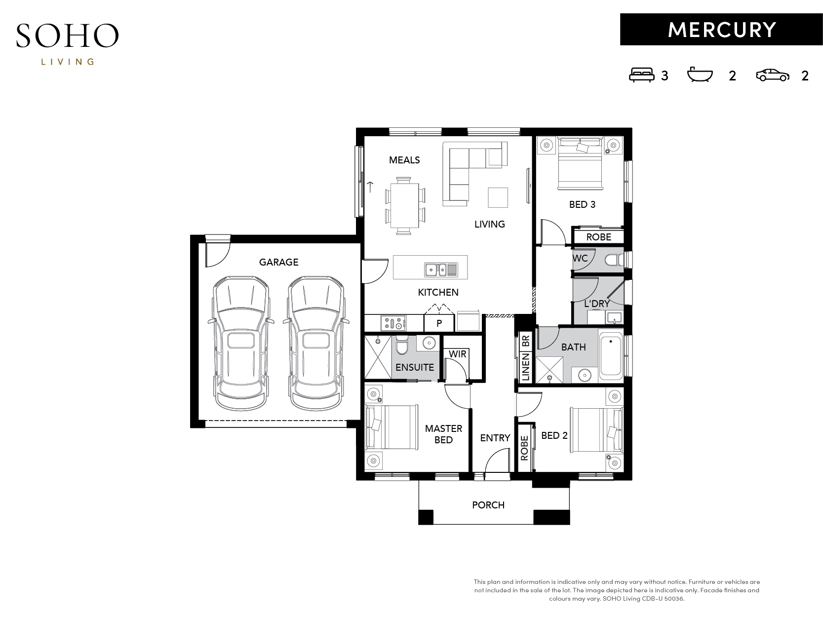 Amber Townhomes at Carolina - Deanside - Lot 812 Floorplan