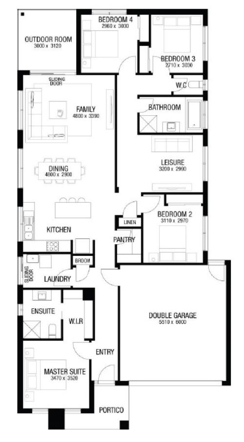 Arcadia Estate - Officer - Lot 3240 Floorplan