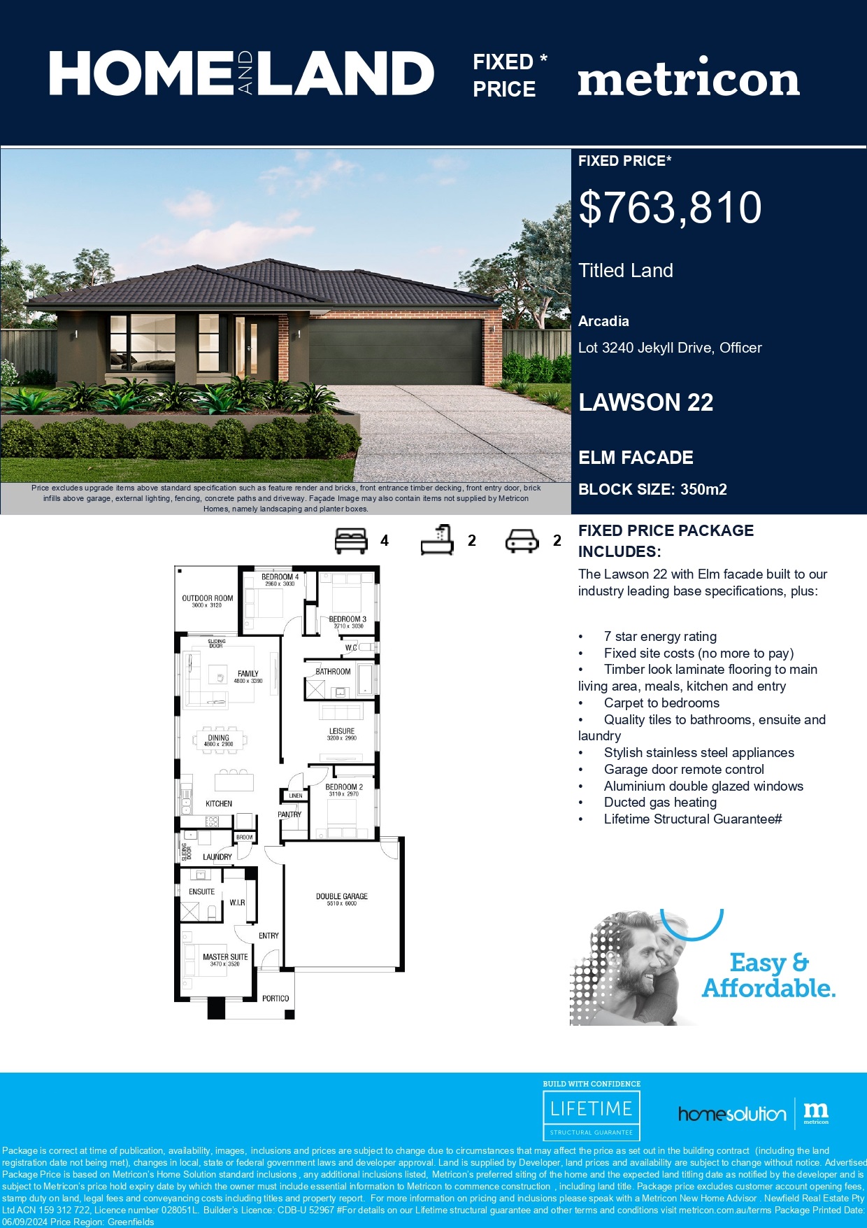 Arcadia Estate - Officer - Lot 3240