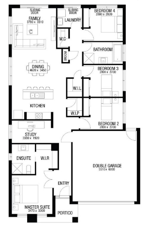 Arcadia Estate - Officer - Lot 3241 Floorplan