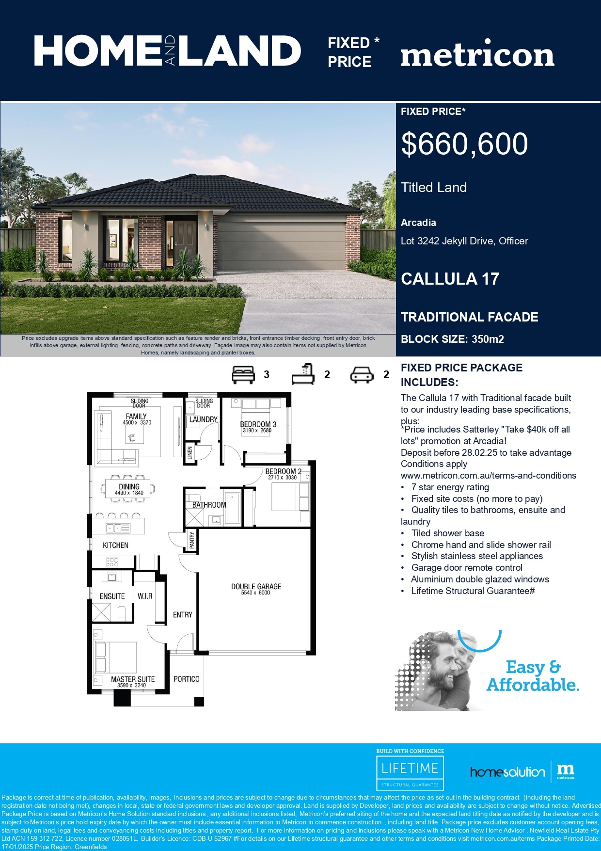 Arcadia Estate - Officer - Lot 3242