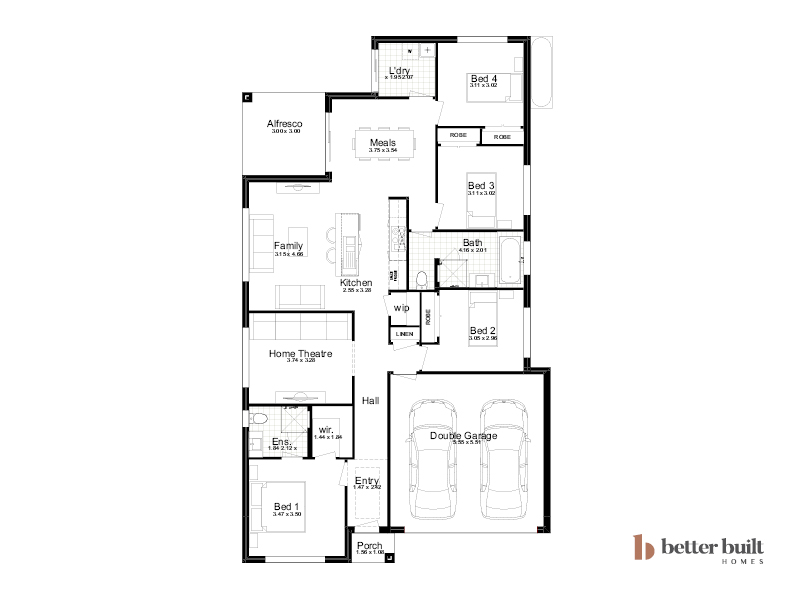 Ashbourne Estate - Moss Vale - Lot 2259 Floorplan