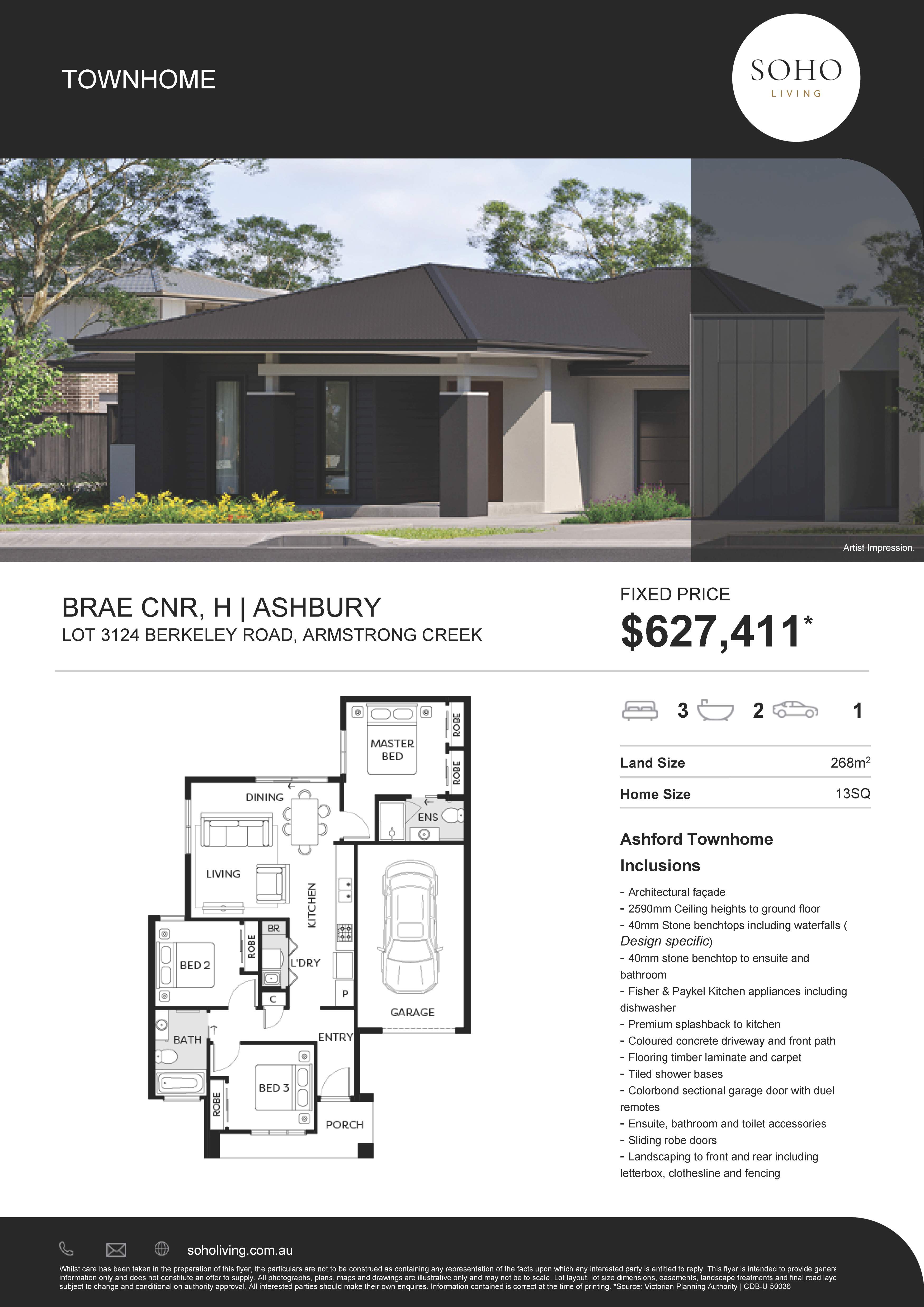 Ashbury Estate - Armstrong Creek - Lot 3124