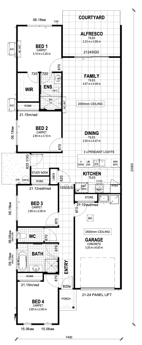 Aspire on Anderson Estate - Morayfield - Lot 132 Floorplan