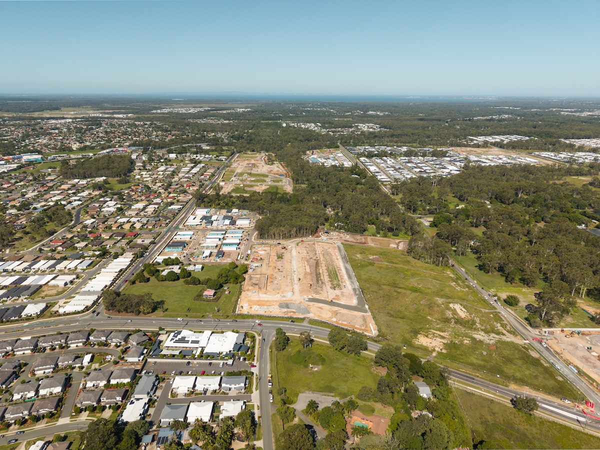 Aspire on Anderson Estate - Morayfield - Lot 143 Aerial