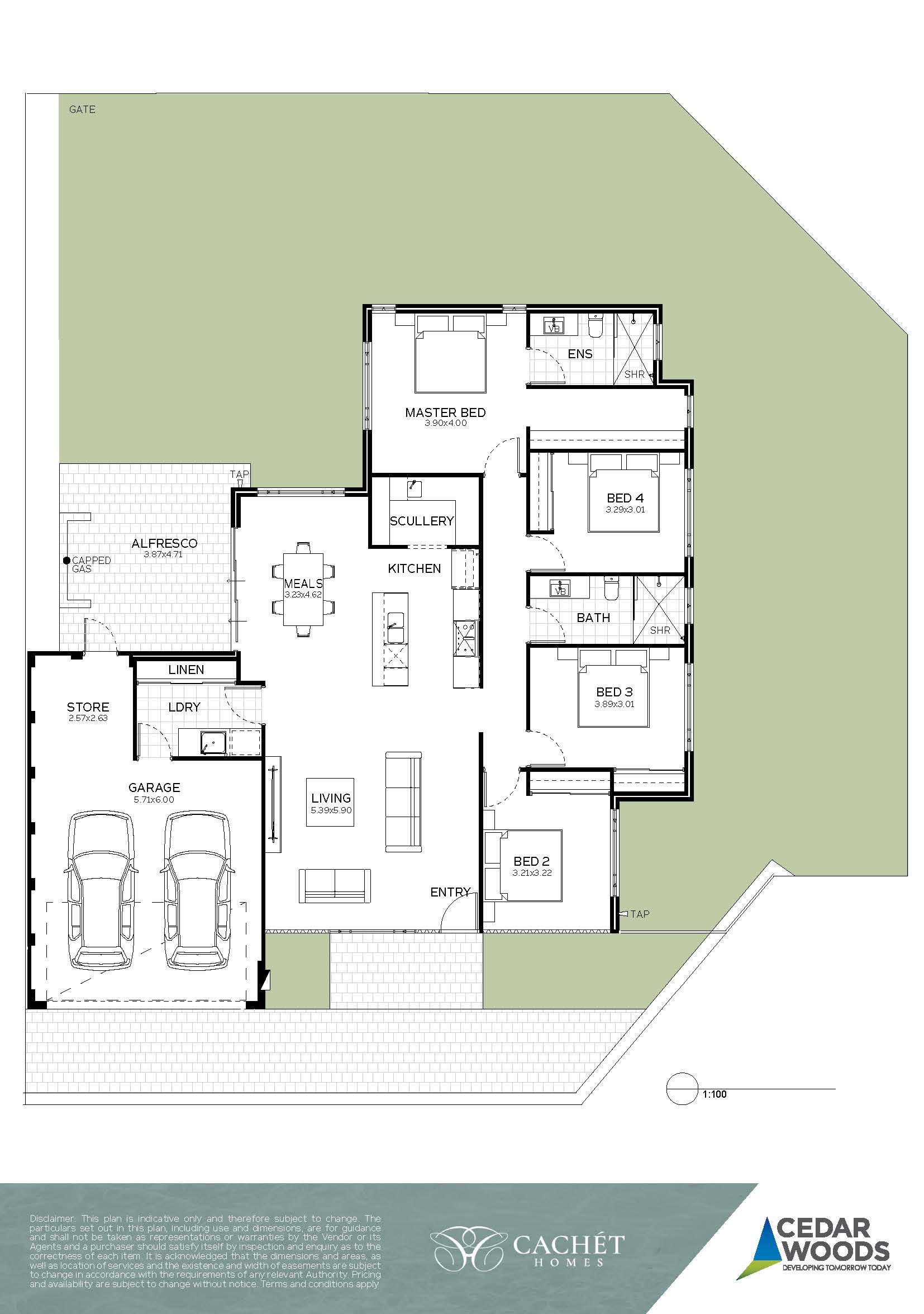 Atwater Estate - Rockingham - Lot 5 Floorplan