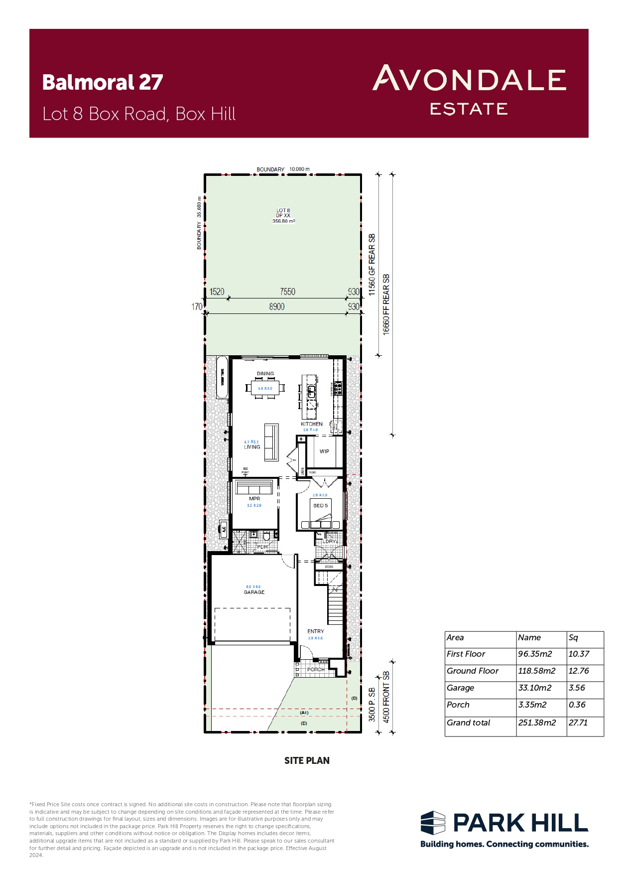 Avondale Estate - Box Hill - Lot 8