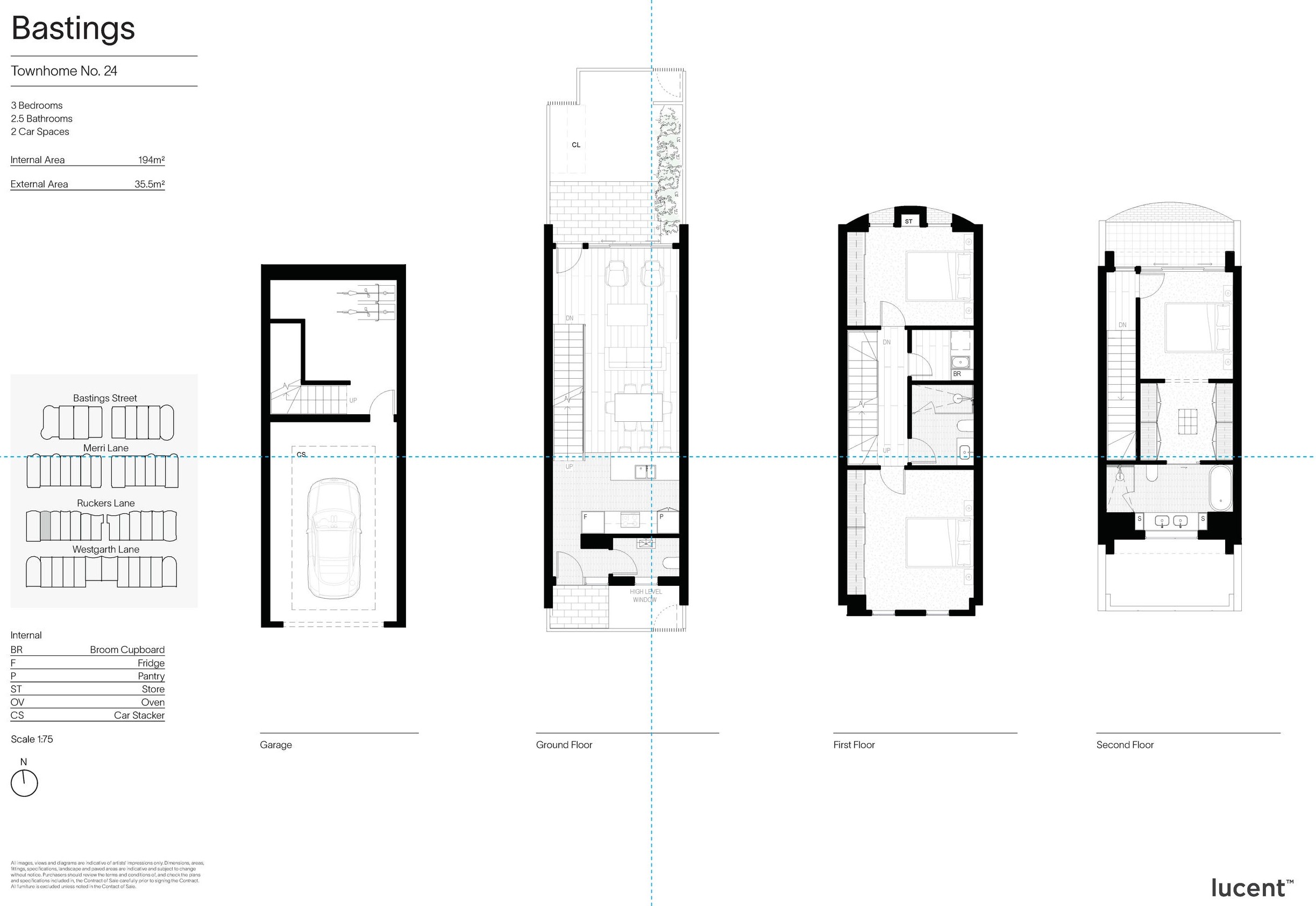 Bastings Townhomes - Northcote - Lot 24