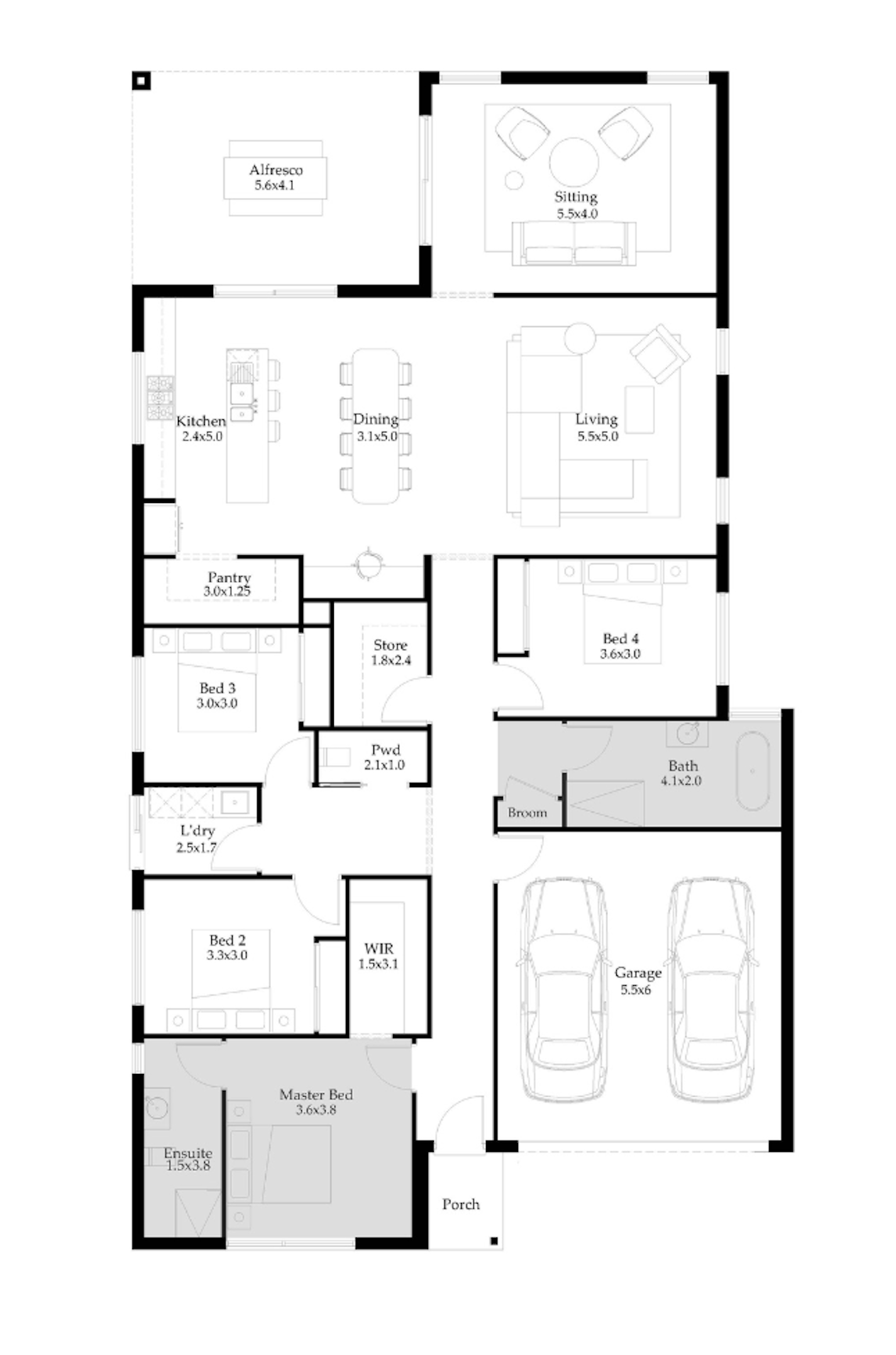 Bellarine Views Estate - Clifton Springs - Lot 10 Floorplan