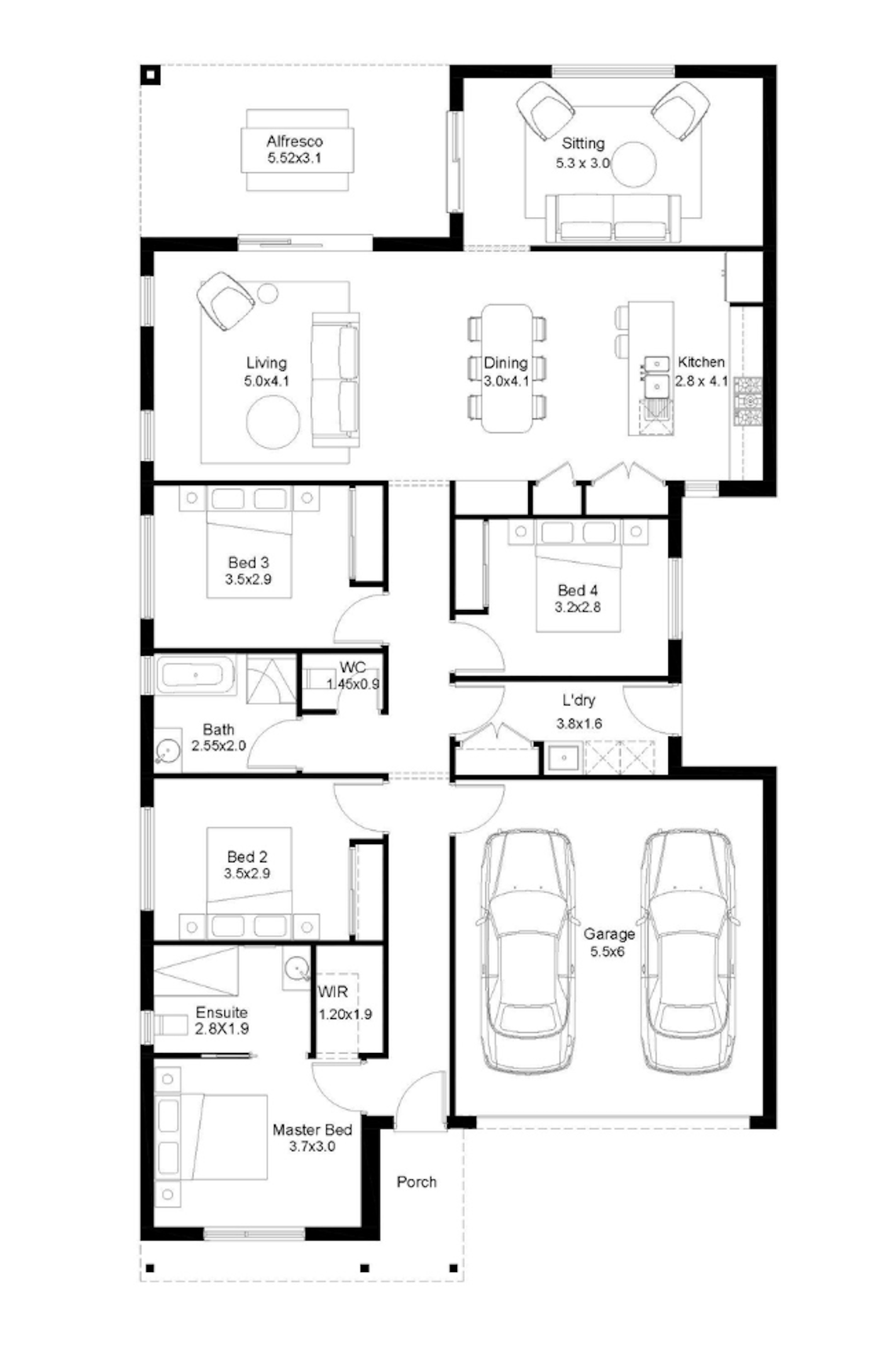 Bellarine Views Estate - Clifton Springs - Lot 16 Floorplan