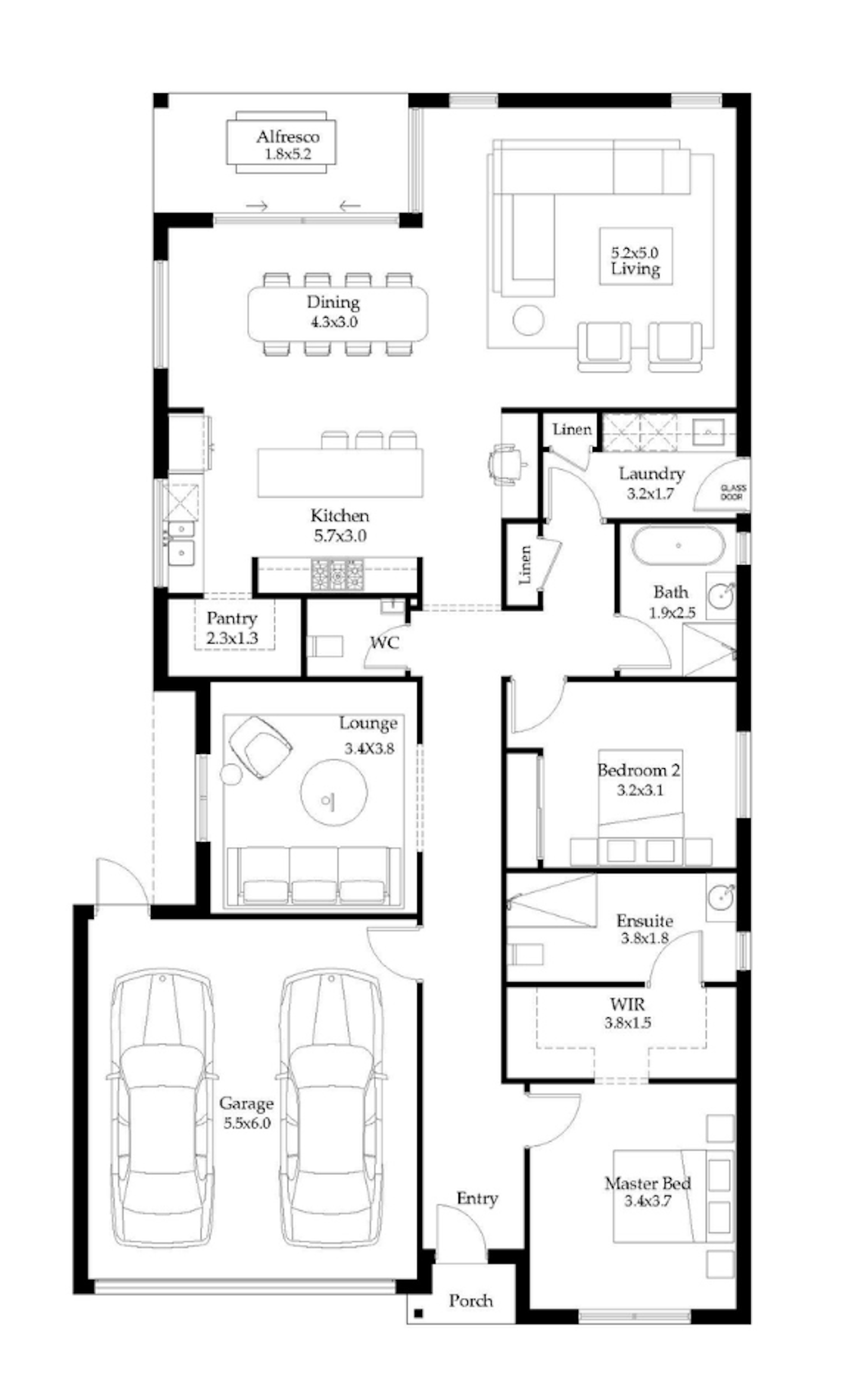 Bellarine Views Estate - Clifton Springs - Lot 20 Floorplan