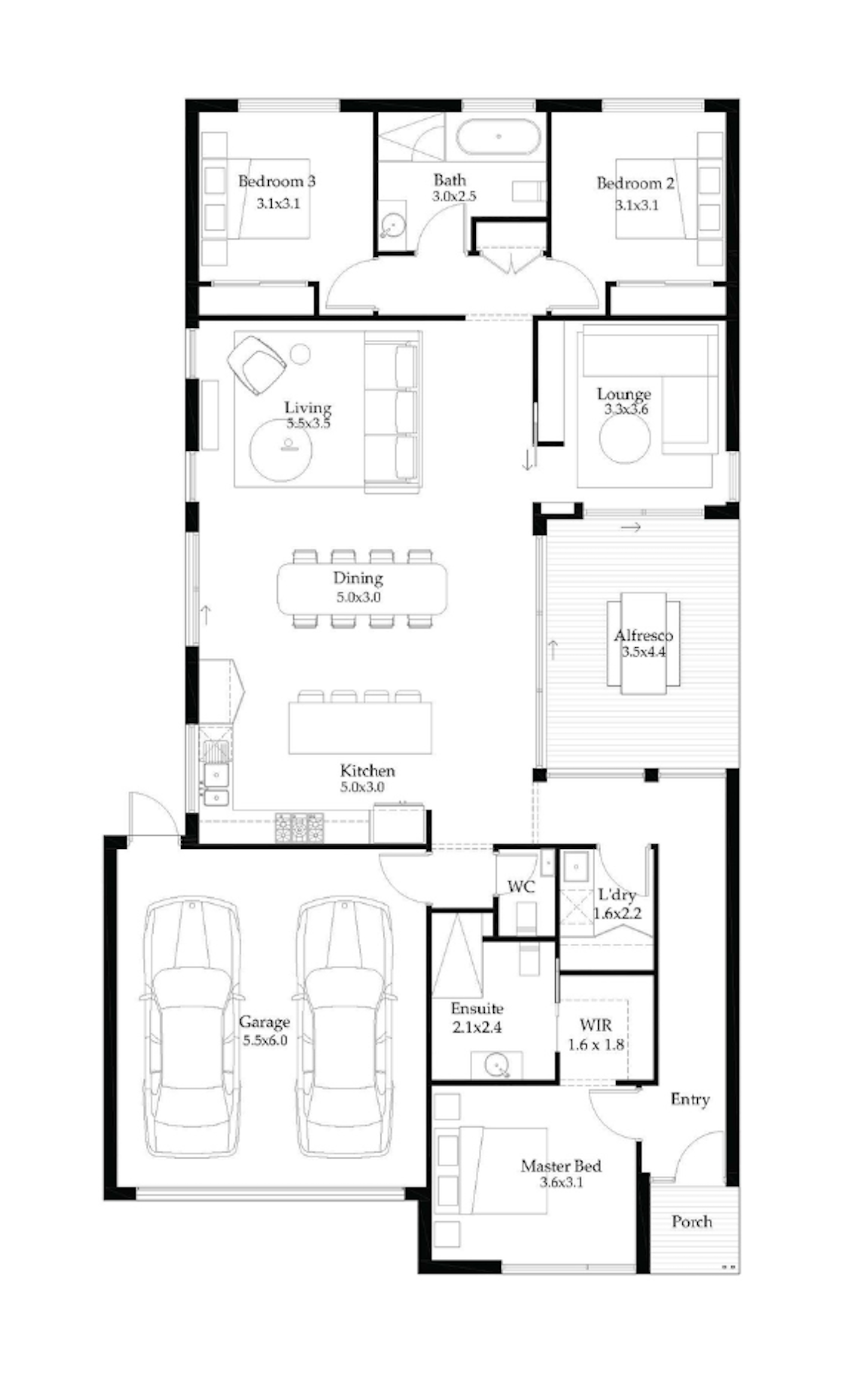 Bellarine Views Estate - Clifton Springs - Lot 21 Floorplan