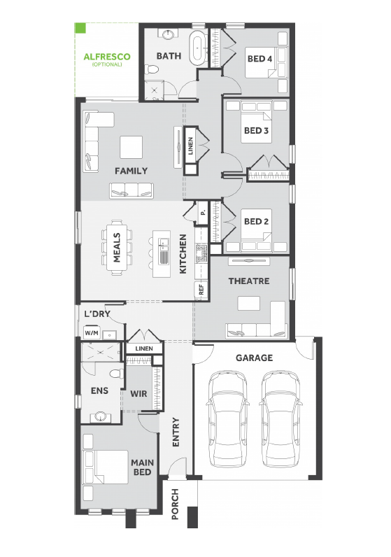 Berwick Waters Estate - Clyde North - Lot 2029 Floorplan