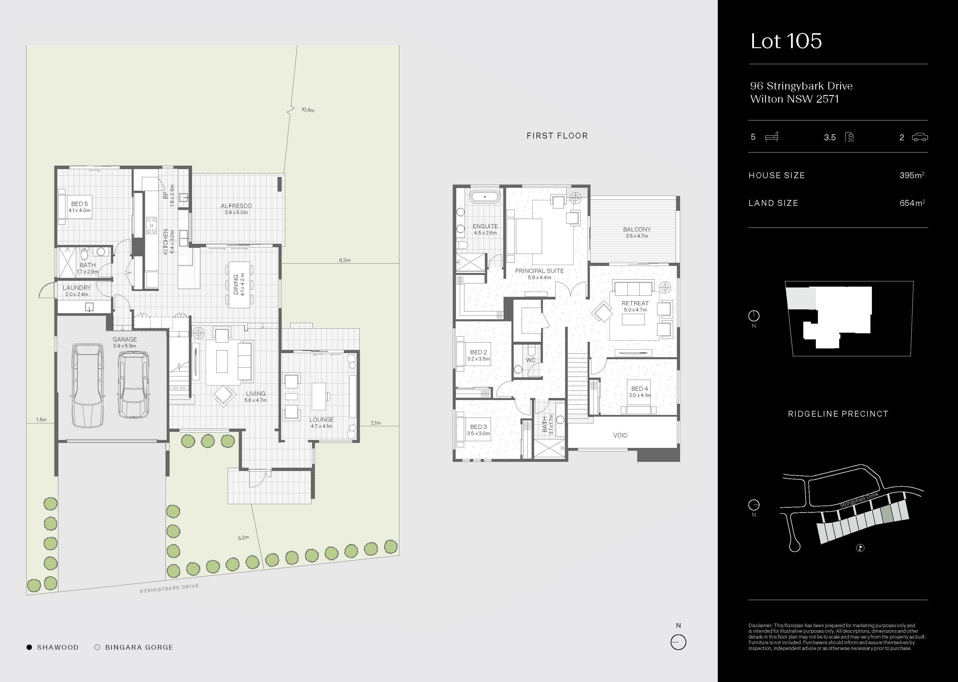 Bingara Gorge Estate - Wilton - Lot 96 Floorplan