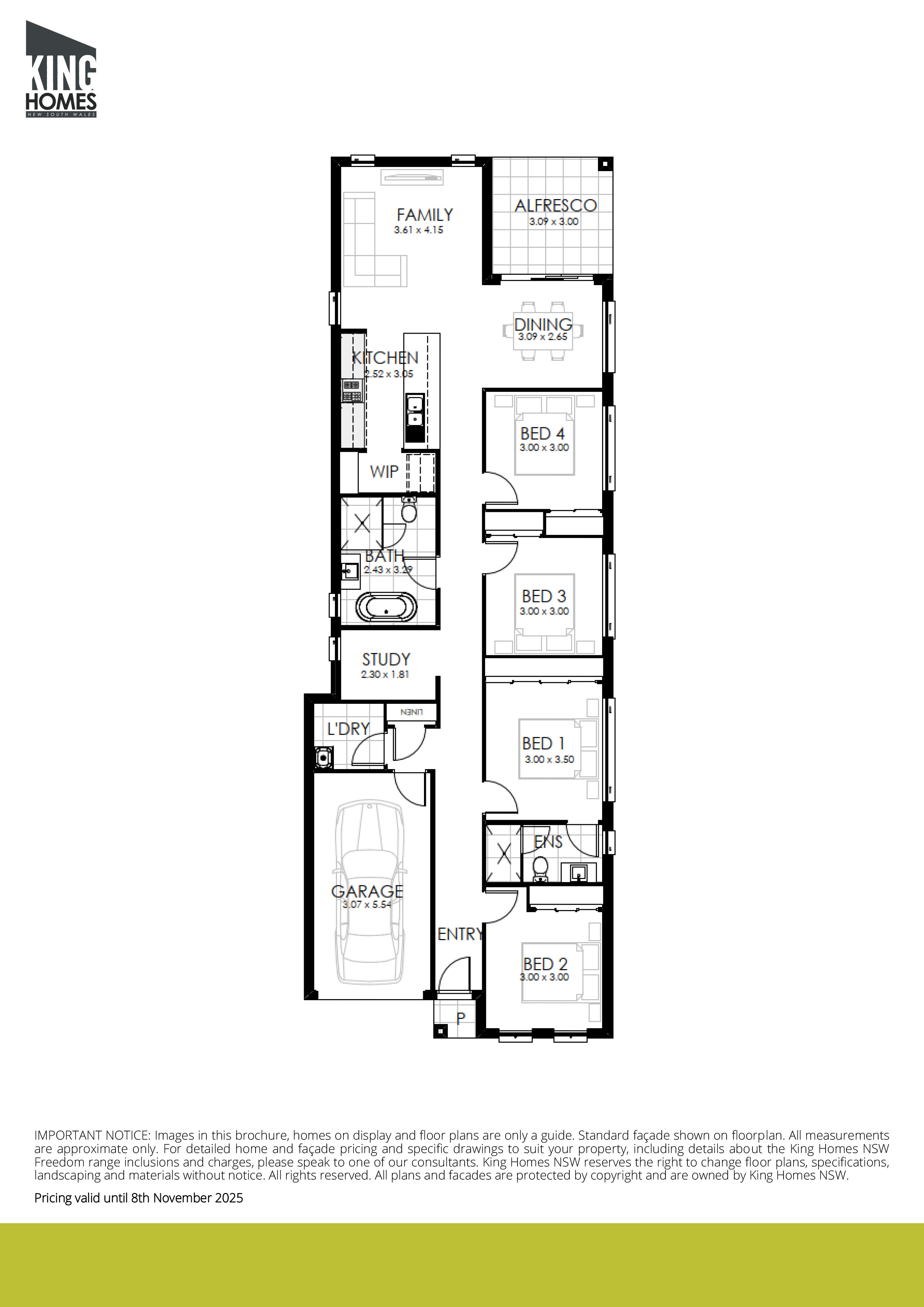 Bloomfield Estate - Austral - Lot 58 Floorplan