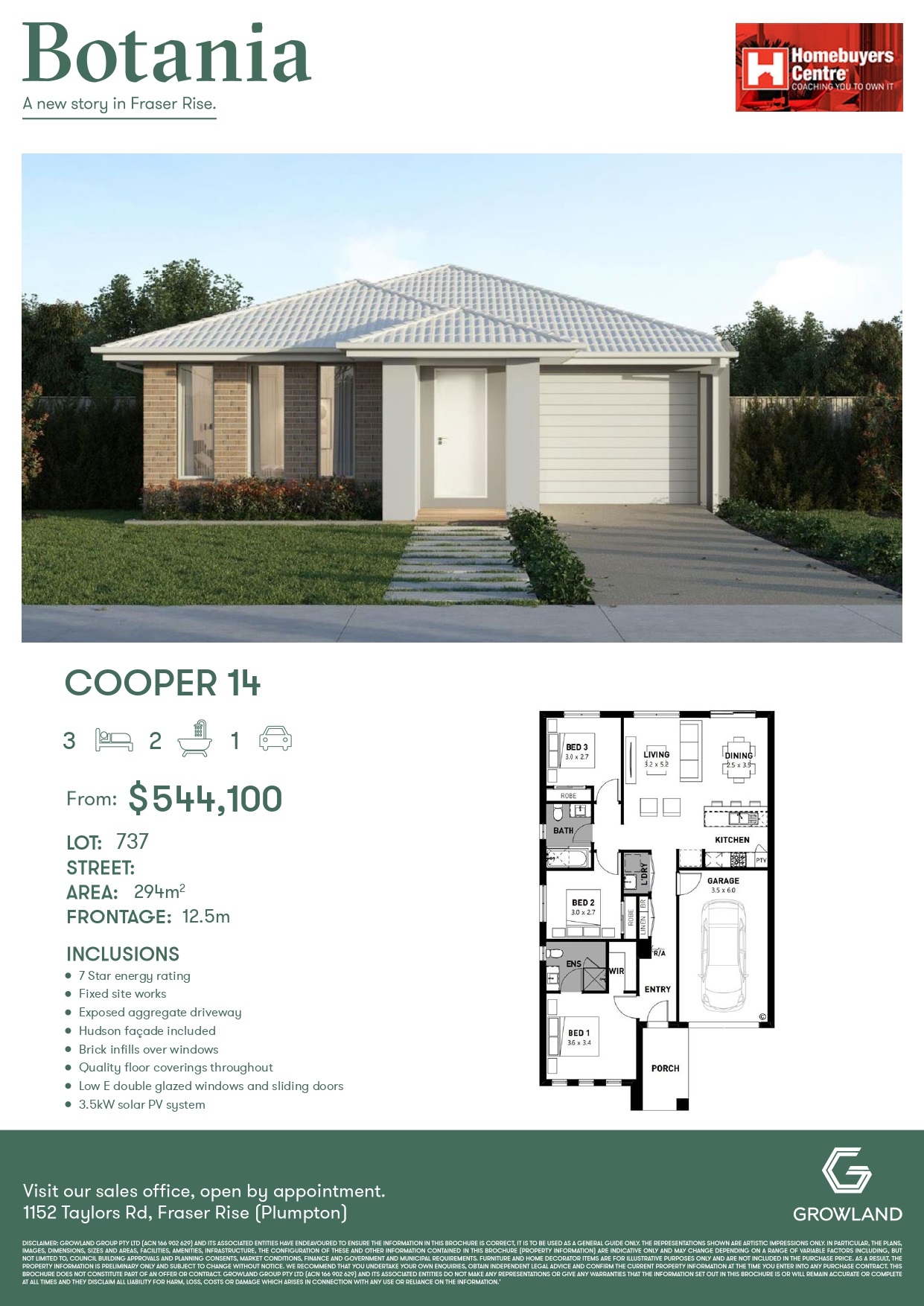 Botania Estate - Fraser Rise - Lot 737