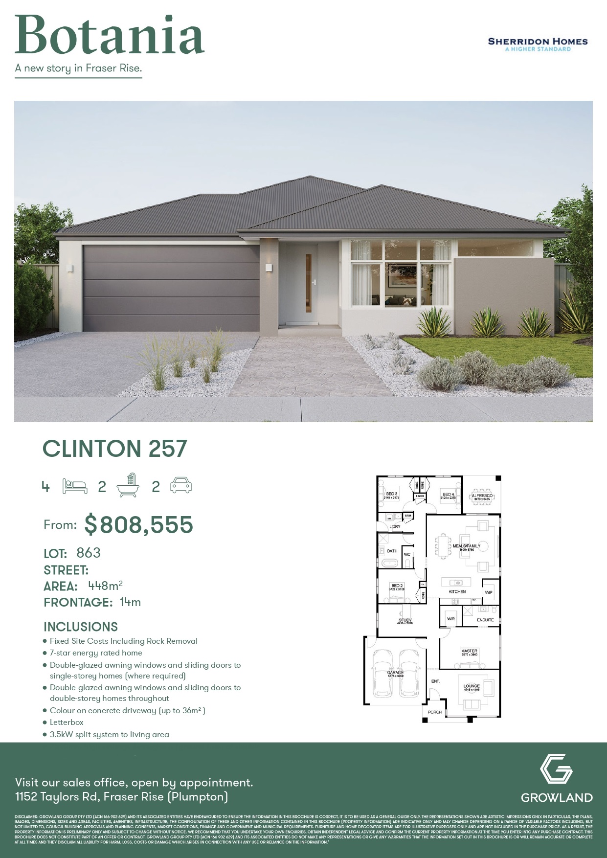 Botania Estate - Fraser Rise - Lot 863