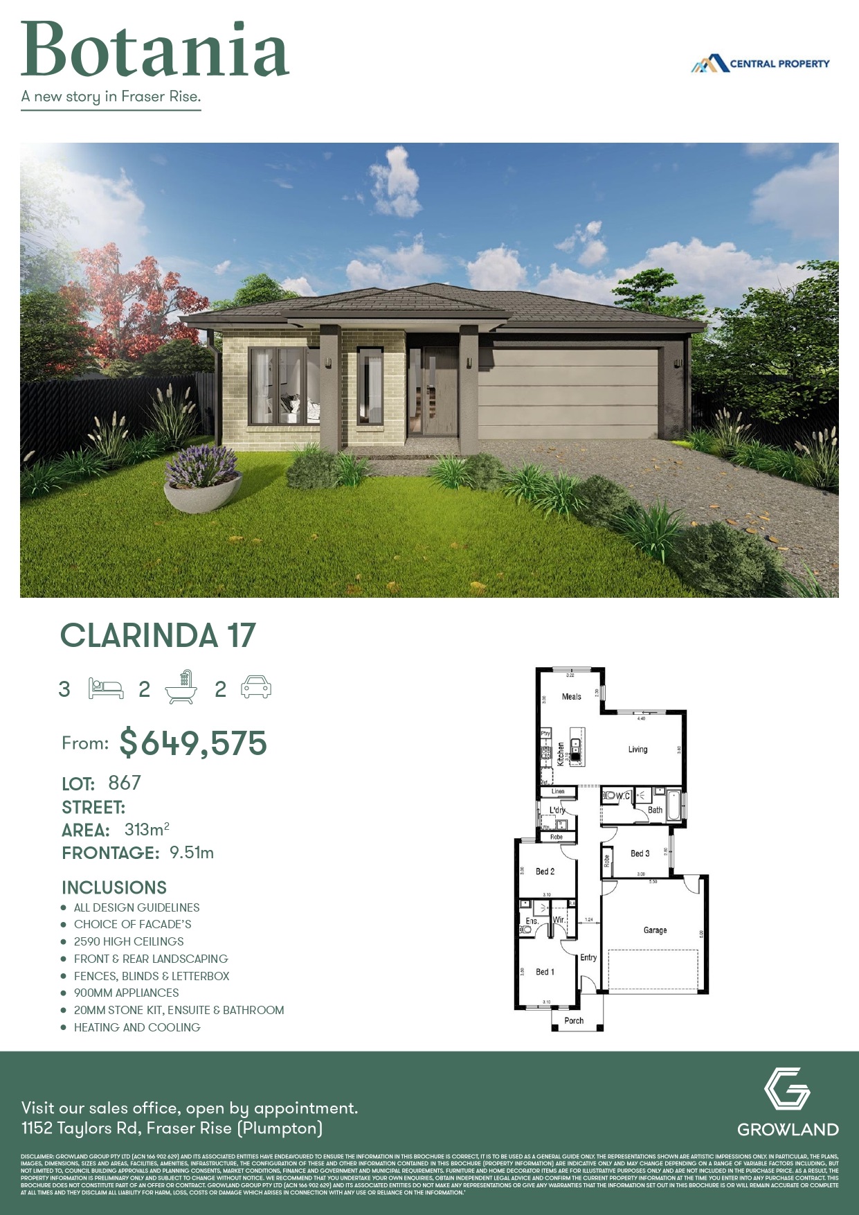 Botania Estate - Fraser Rise - Lot 867