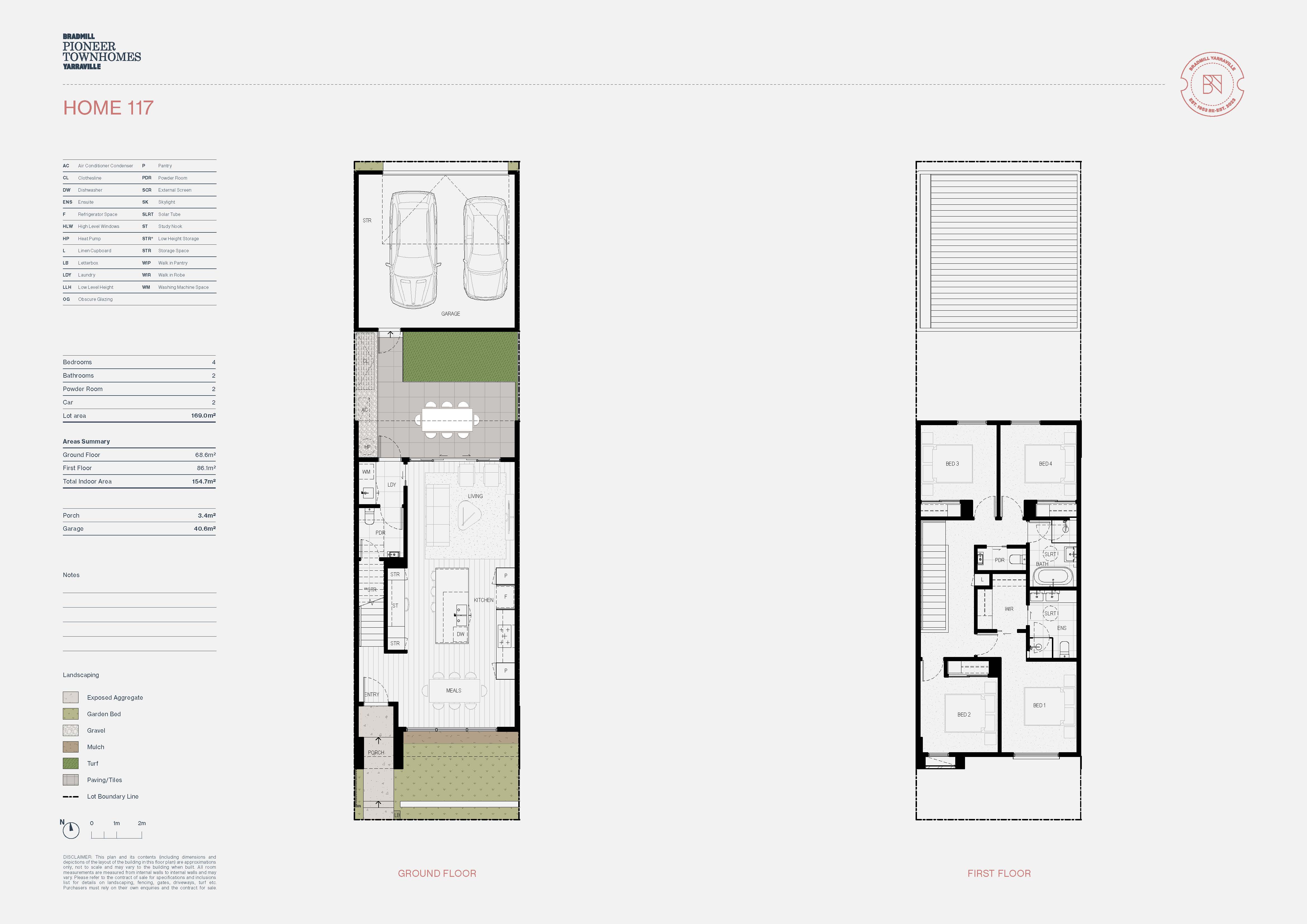 Bradmill - Yarraville - Lot 32 Floorplan