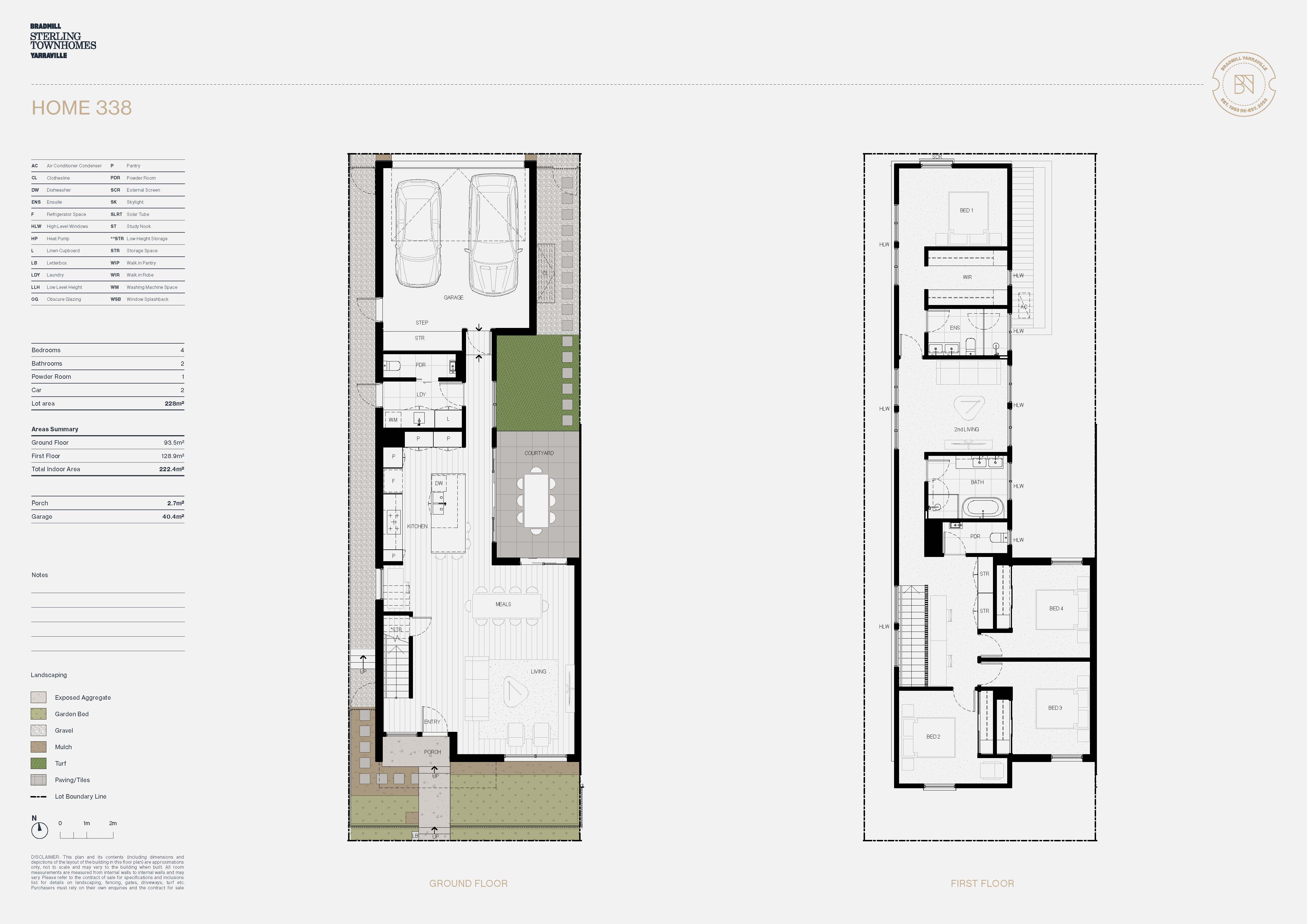 Bradmill - Yarraville - Lot 338 Floorplan