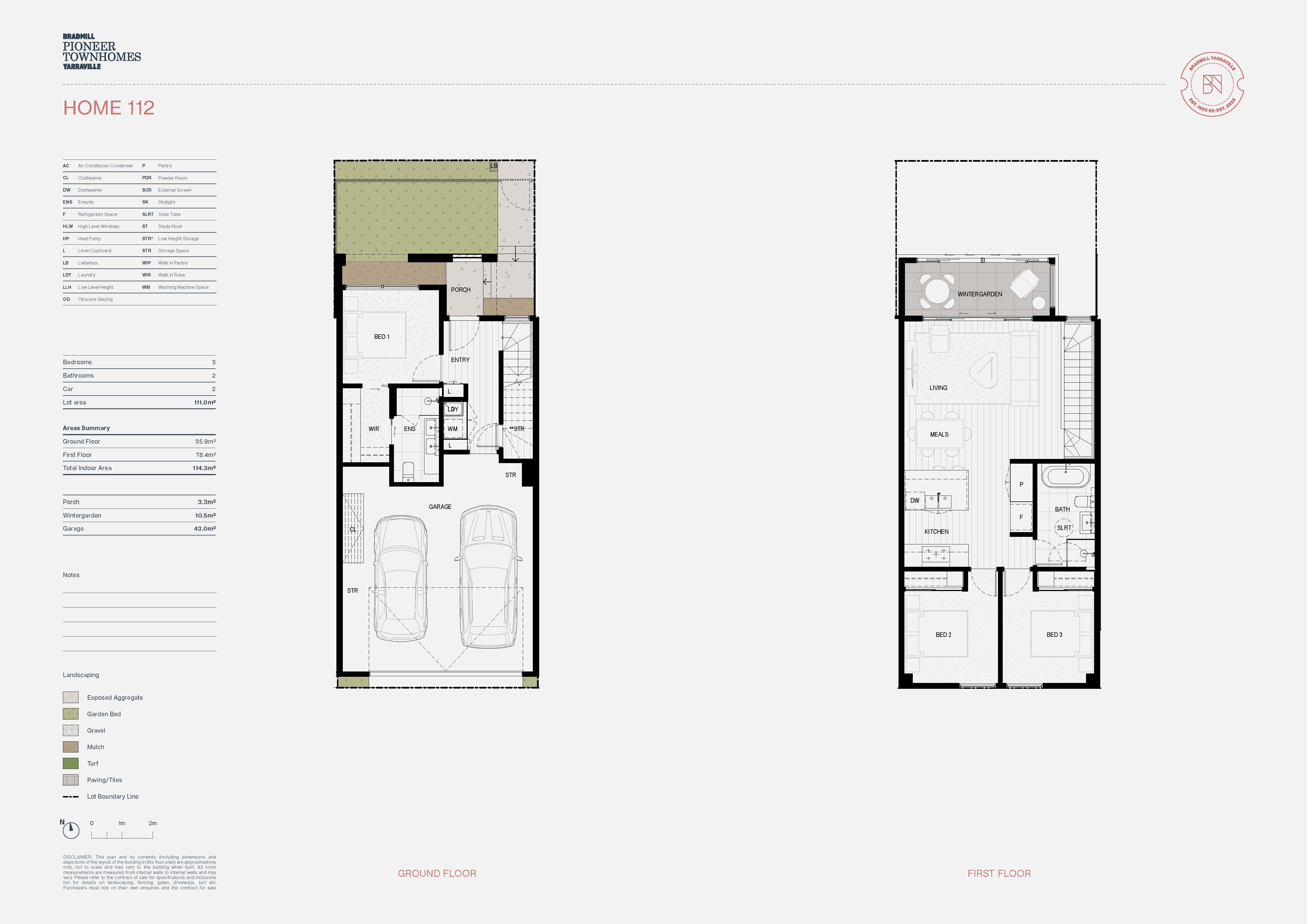 Bradmill - Yarraville - Lot 345B Floorplan
