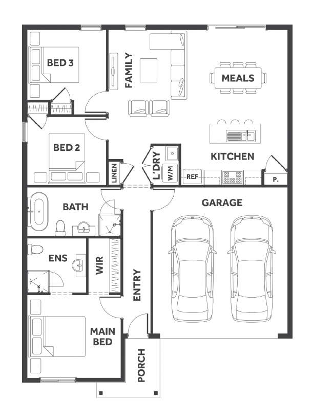 Broadstead Estate - Kilmore - Lot 124 Floorplan