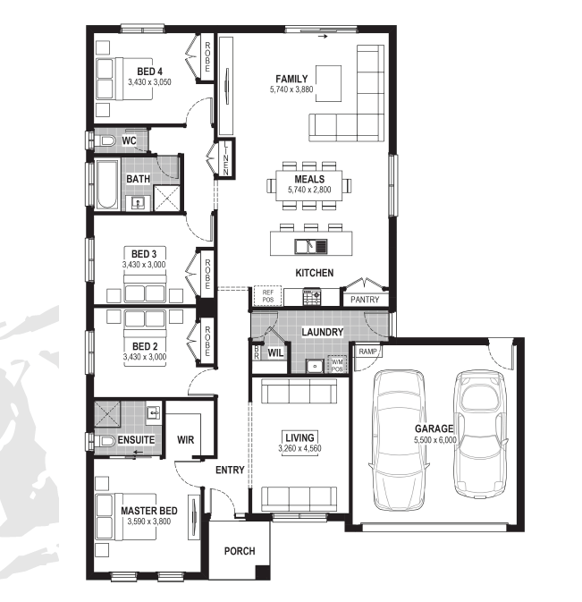 Broadstead Estate - Kilmore - Lot 225 Floorplan