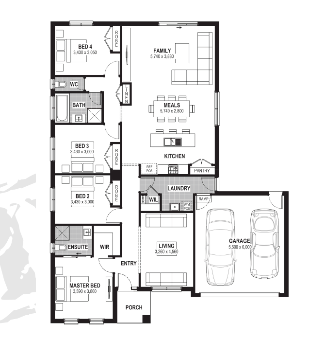 Broadstead Estate - Kilmore - Lot 237 Floorplan