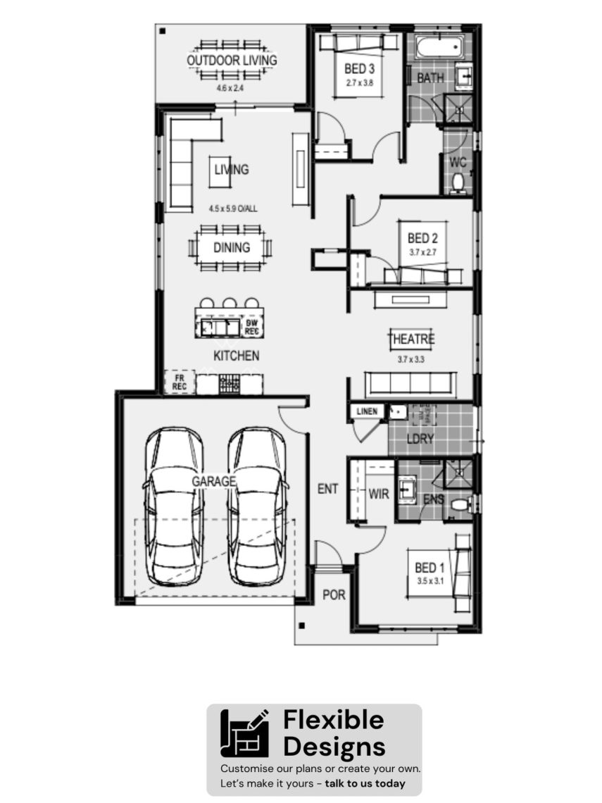 Broadstead Estate - Kilmore - Lot 307 Floorplan
