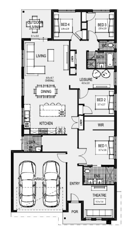 Broadstead Estate - Kilmore - Lot 316 Floorplan