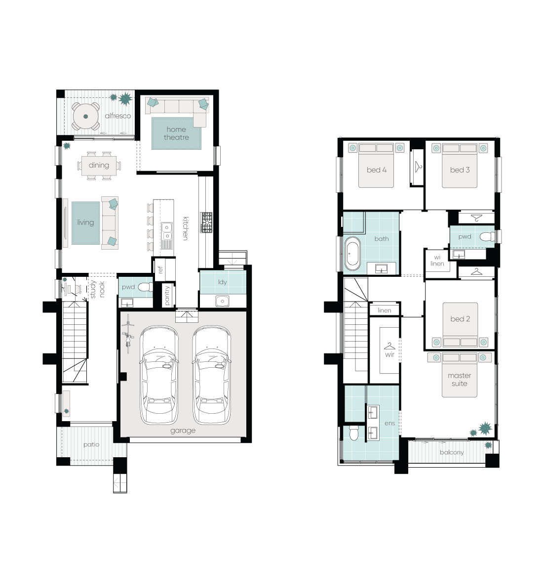 Complete by McDonald Jones Homes at Forest Reach - Huntley  - Lot 123 Floorplan