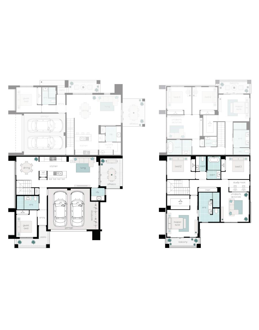 Complete by McDonald Jones at Figtree Hill - Gilead - Lot 1025B Floorplan