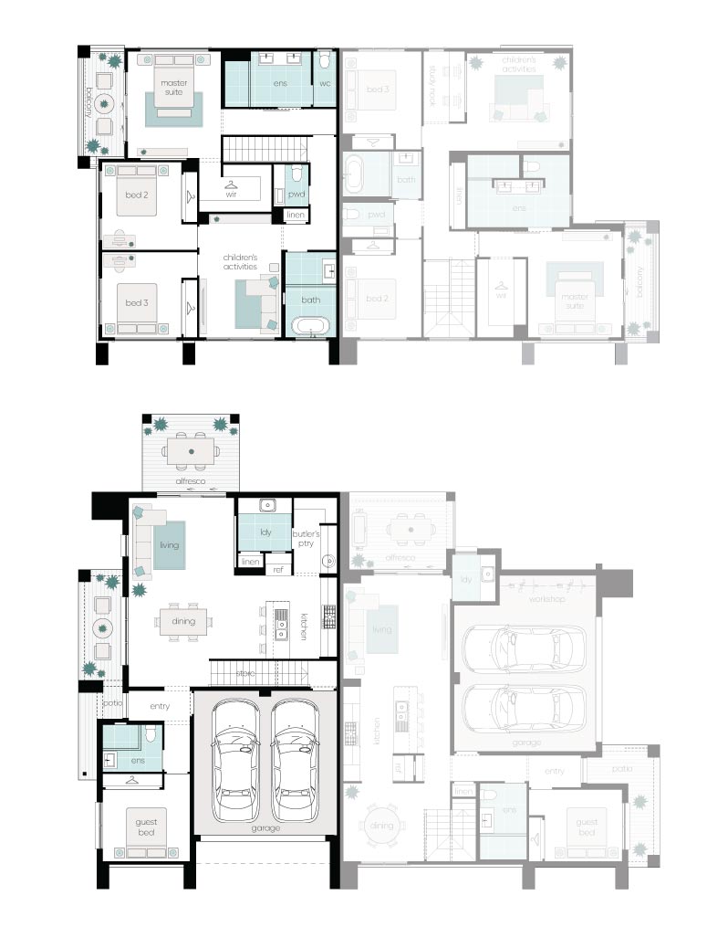 Complete by McDonald Jones at Figtree Hill - Gilead - Lot 1112A Floorplan
