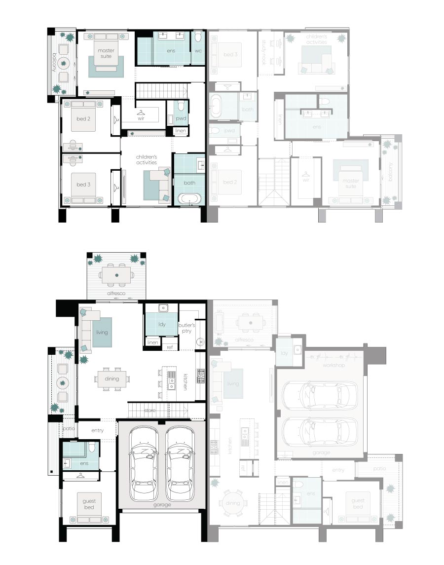 Complete by McDonald Jones at Figtree Hill - Gilead - Lot 1120A Floorplan