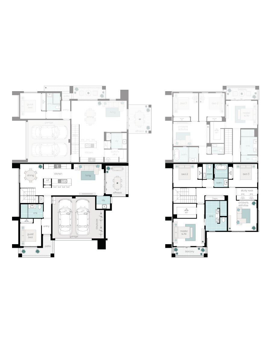 Complete by McDonald Jones at Figtree Hill - Gilead - Lot 1120B Floorplan
