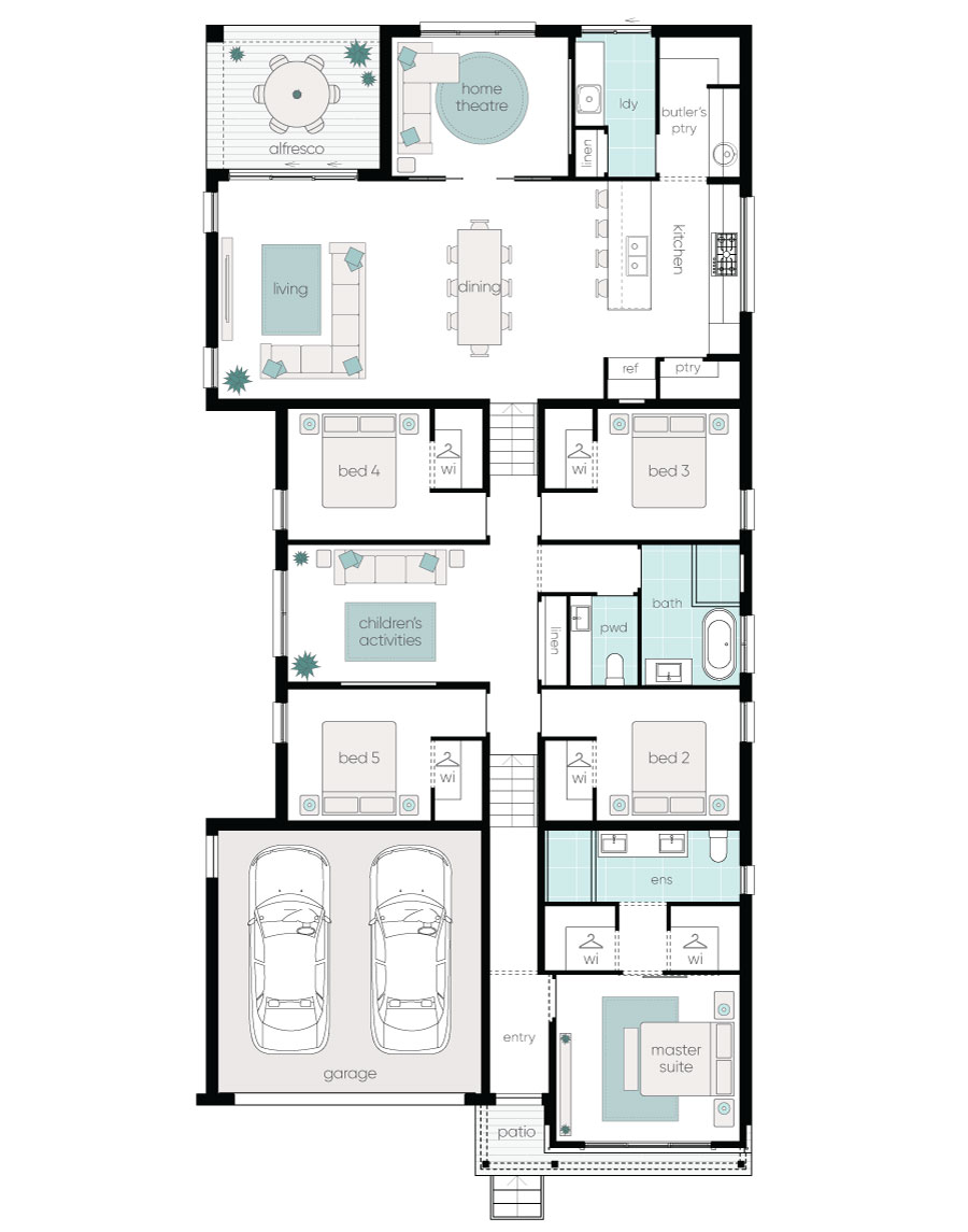 Complete by McDonald Jones at Mount Terry - Albion Park - Lot 505 Floorplan