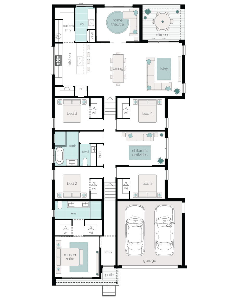 Complete by McDonald Jones at Mount Terry - Albion Park - Lot 506 Floorplan