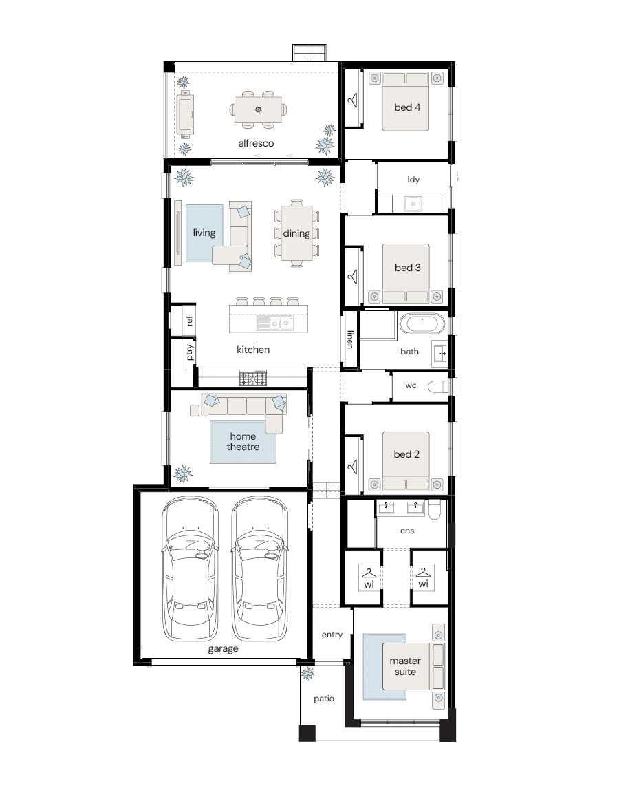 Complete by McDonald Jones at Sussex Inlet Golf Village - Sussex Inlet - Lot 233 Floorplan